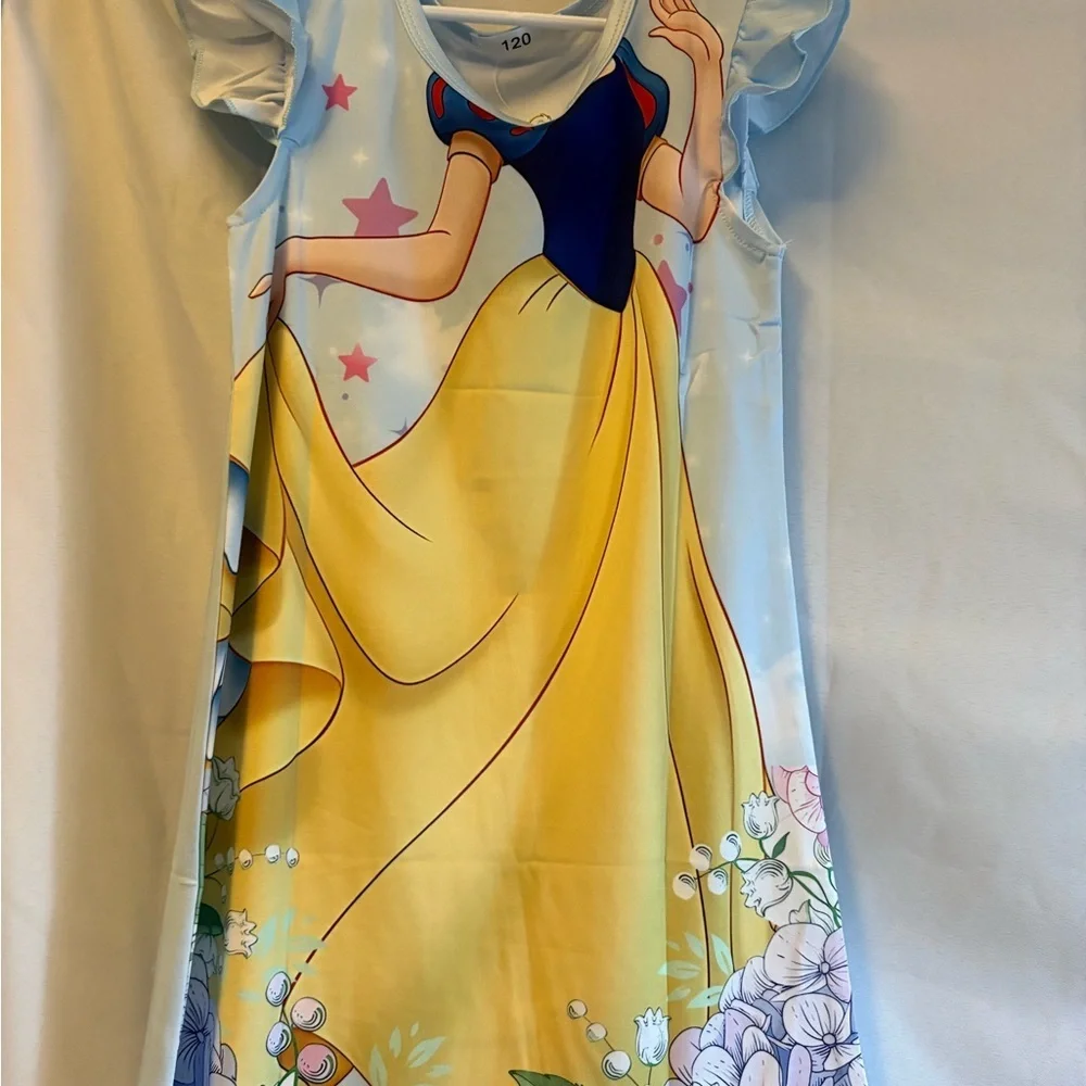 Disney Blue and Yellow Kids Pajamas Nightgown